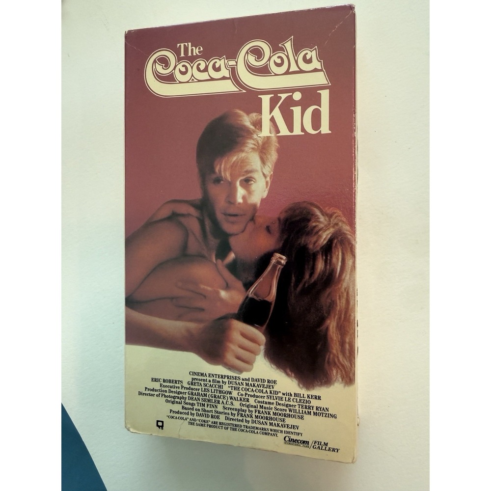The Coca-Cola Kid VHS VCR Video Tape Used Movie Eric Roberts